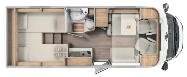 Fahrzeugbild Carado V347 pro+ *Bettenumbau*elektr.Parkbremse* #3