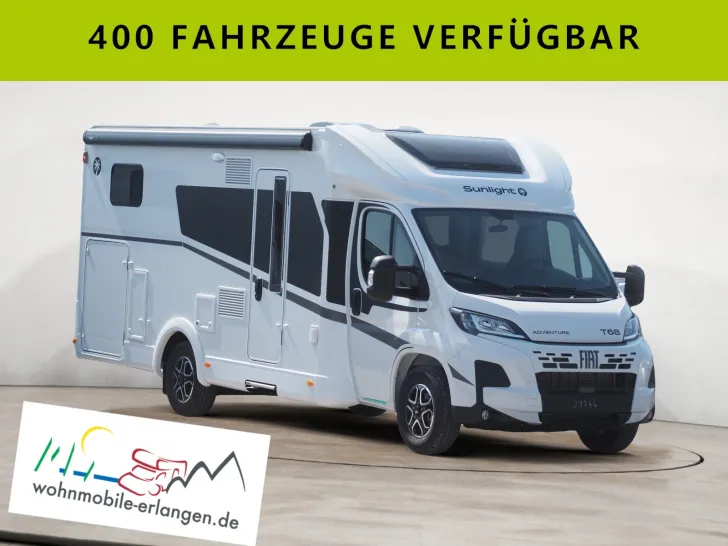 Fahrzeugbild Sunlight T 68 Adventure Edition, Automatik, Hubbett, uvm #1