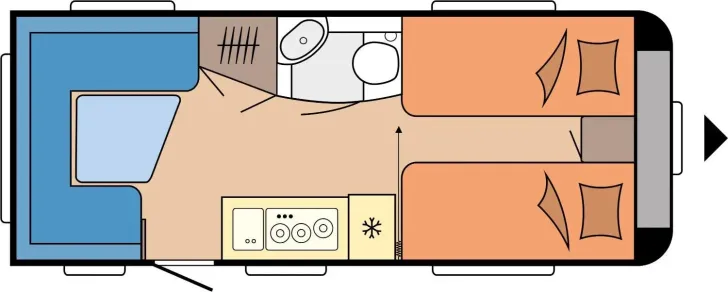 Fahrzeugbild Hobby Maxia 495 UL *Bettverbrei.*Garantie* #3