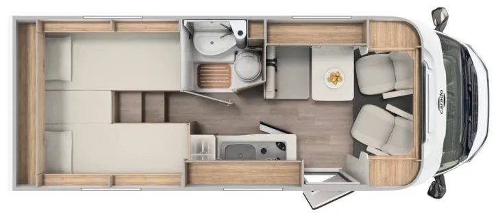 Fahrzeugbild Carado V337 PRO+ *Bettenumbau*LED-Scheinwerfer* #3