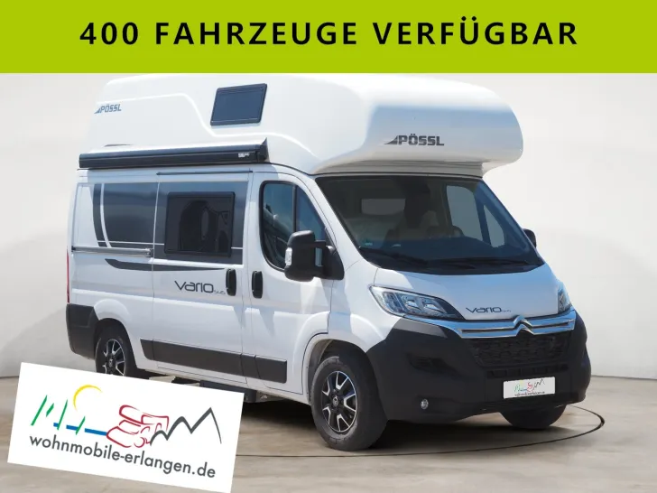 Fahrzeugbild Pössl Vario 545, Busbiker, 200W Solar, Markise, uvm.! #1