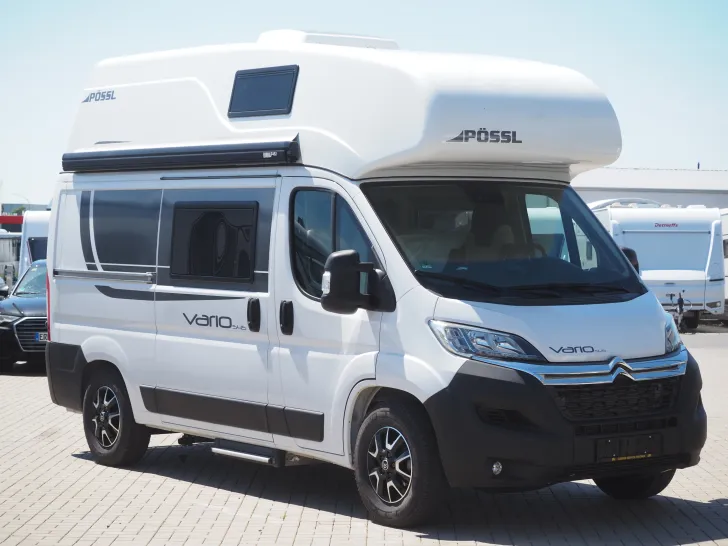 Fahrzeugbild Pössl Vario 545, Busbiker, 200W Solar, Markise, uvm.! #2