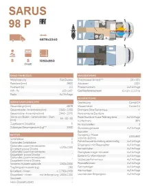Fahrzeugbild Rimor Sarus 98 P*Einzelbett*Markise*Fahrradt #8