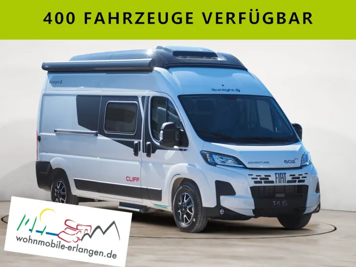 Fahrzeugbild Sunlight CLIFF 602 RT Adventure Edition, Aufstelld., uvm! #1