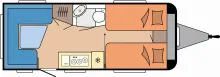 Grundriss Tag Hobby De Luxe 495 UL