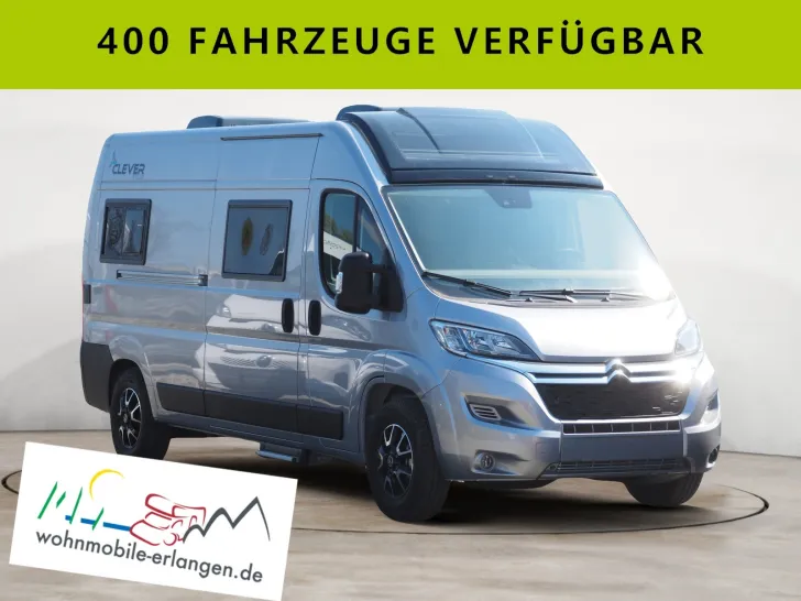Fahrzeugbild Clever Spirit, Skyroof, D+E Heizung, 6m-Längsbetten #1